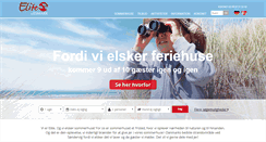 Desktop Screenshot of elitesommer.dk